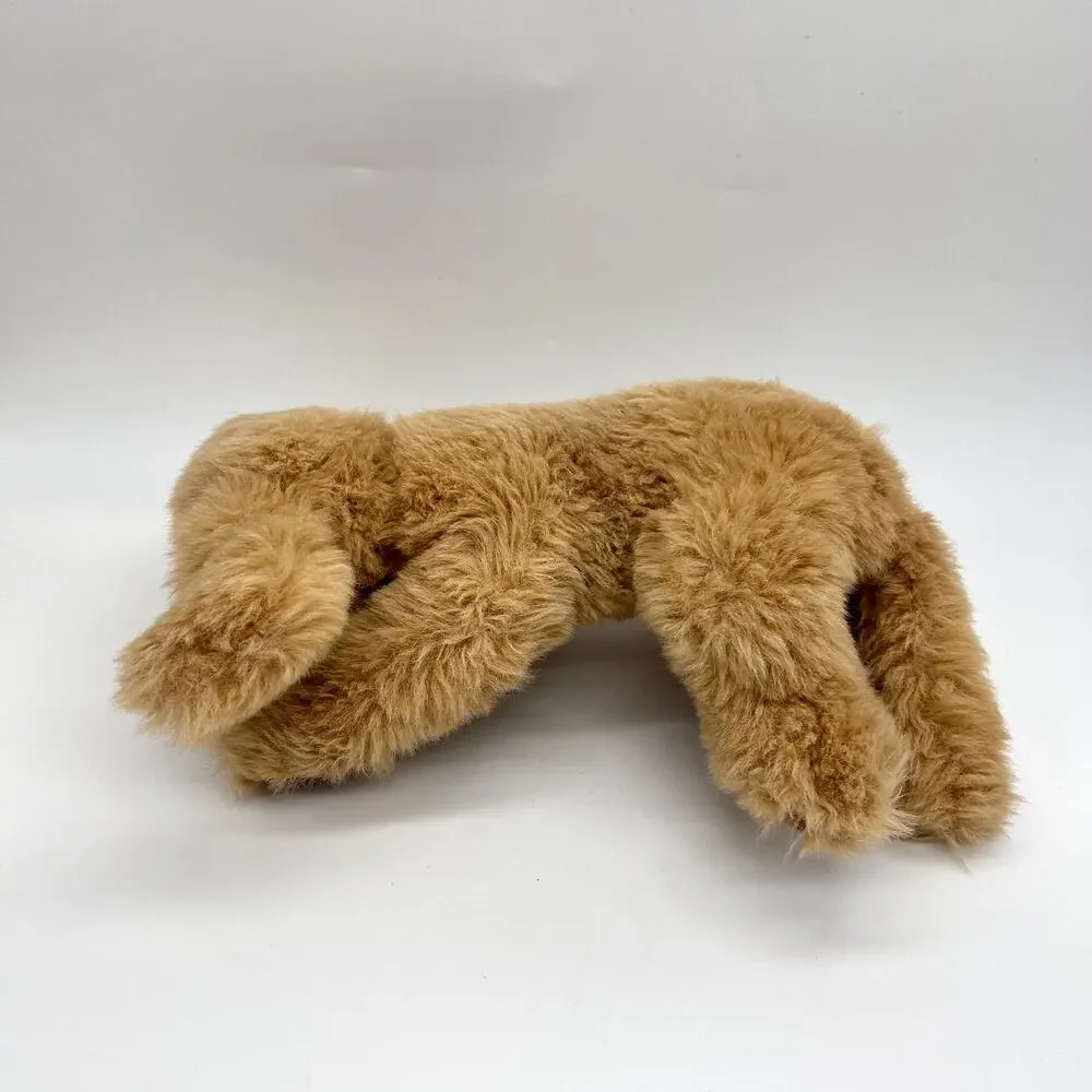 Vintage Gund Muttsy Dog Stuffed Animal Puppy 1985 80's Brown Plush Toy
